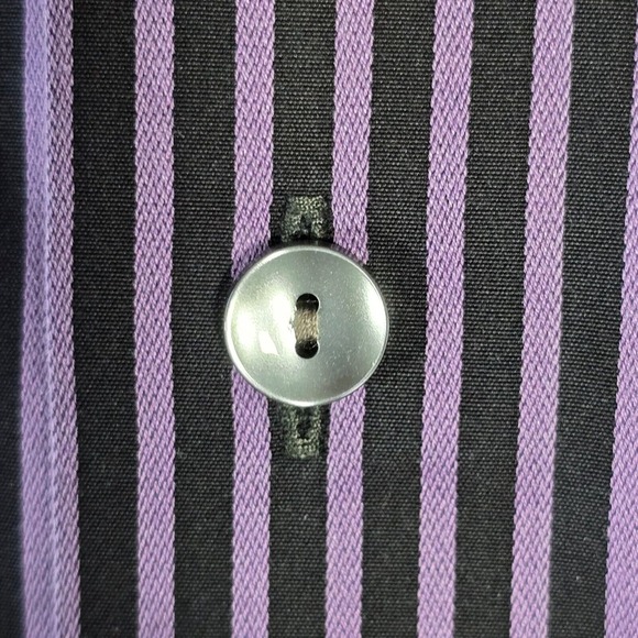 Eton Men Contemporary Striped Dress Shirt Size 15.5 Office‎ Preppy Formal READ - Picture 4 of 16